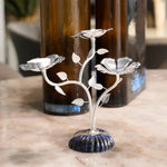 Load image into Gallery viewer, 3 Flower Tea Lite Stems