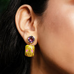 Load image into Gallery viewer, Red Nagin Earrings