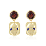 Load image into Gallery viewer, Red Nagin Earrings