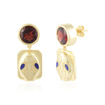 Load image into Gallery viewer, Red Nagin Earrings