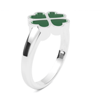 Load image into Gallery viewer, Four Leaf Clover Ring