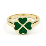 Load image into Gallery viewer, Four Leaf Clover Ring