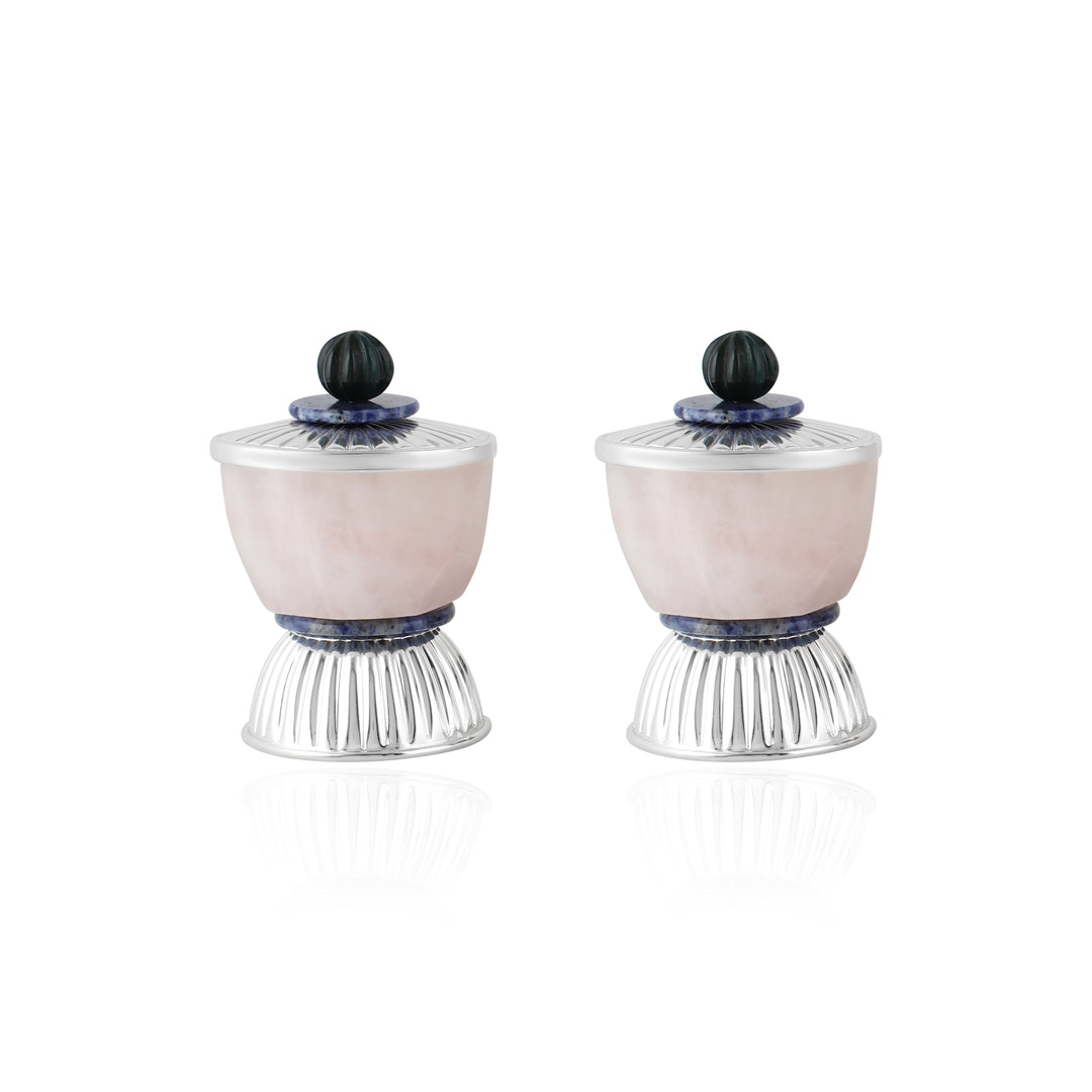 Tulip Drum Bowl stand (set of two )
