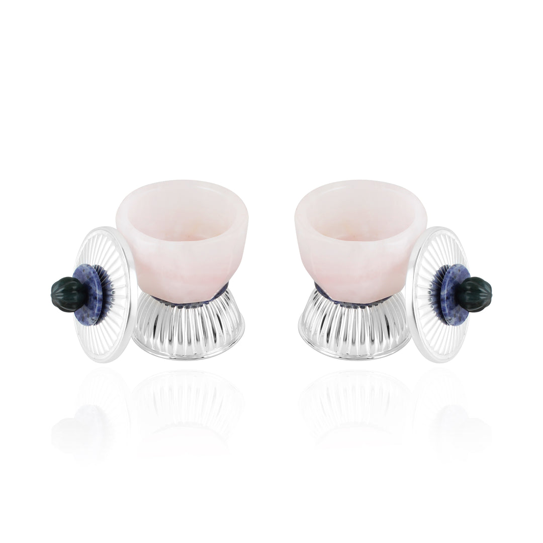 Tulip Drum Bowl stand (set of two )