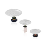 Load image into Gallery viewer, Diamond mini pedestal platter