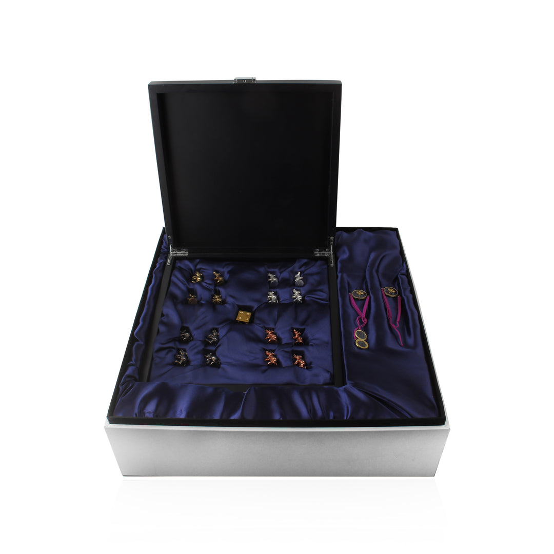 Nostalgic Ludo Hamper with Elephant Rakhis