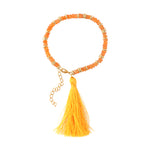 Load image into Gallery viewer, Carnelian Energy Gemstone Rakhi Lumba