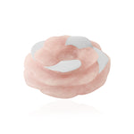 Load image into Gallery viewer, Silver Rose Quartz Gemstone Rose Tea Lite ❤️❤️