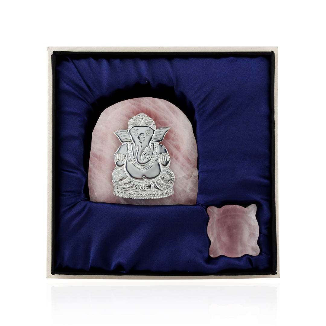 Ganesha ji and Deepak gift set