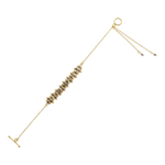 Load image into Gallery viewer, Iolite Gemstone weave Rakhi