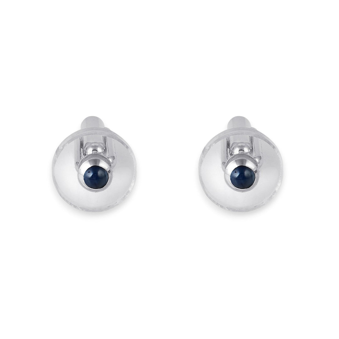 Crysler Blue Sapphire Pearl Cufflink