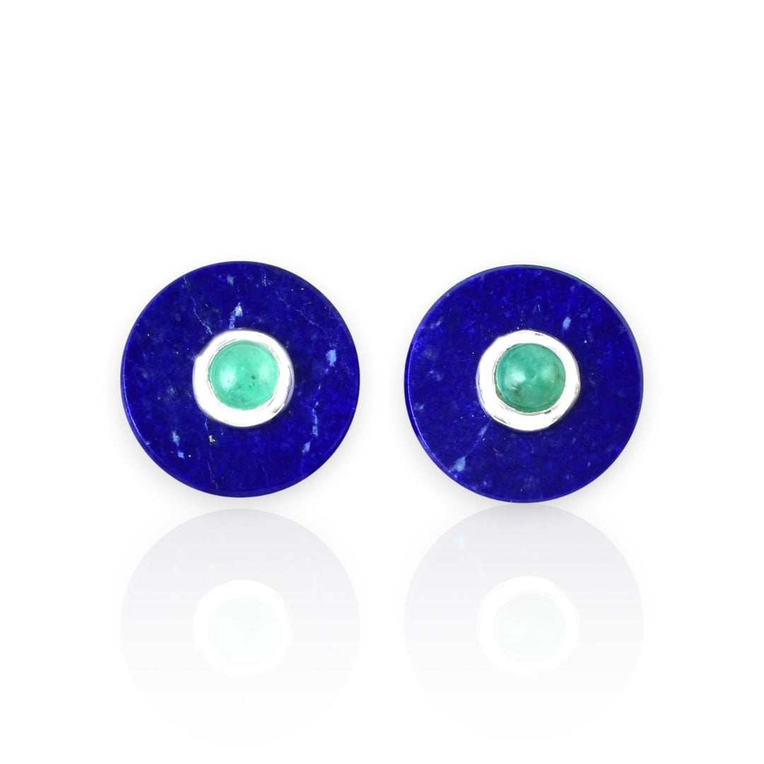 Crysler Emerald Malachite Cufflink
