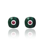 Load image into Gallery viewer, Jaipur Men Melachite Ruby Cuffling