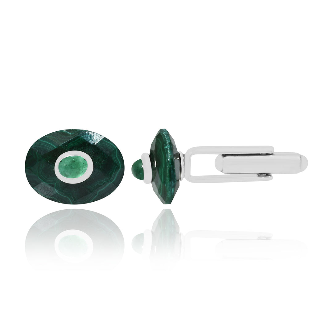 William Emerald Cufflink