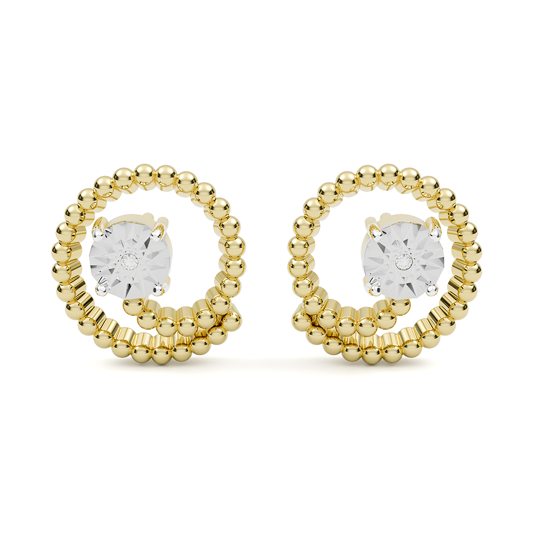 Open Circle Earrings