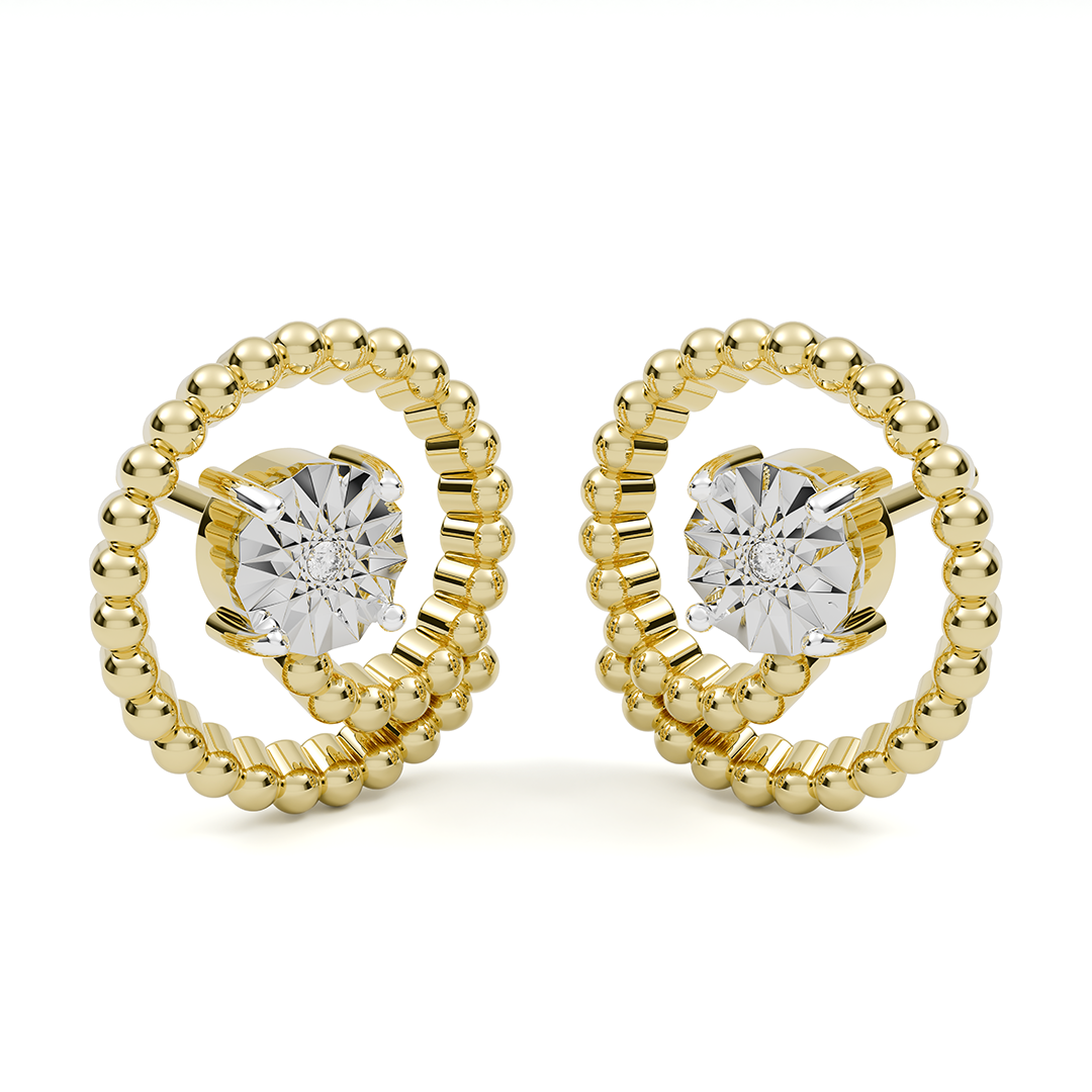 Open Circle Earrings