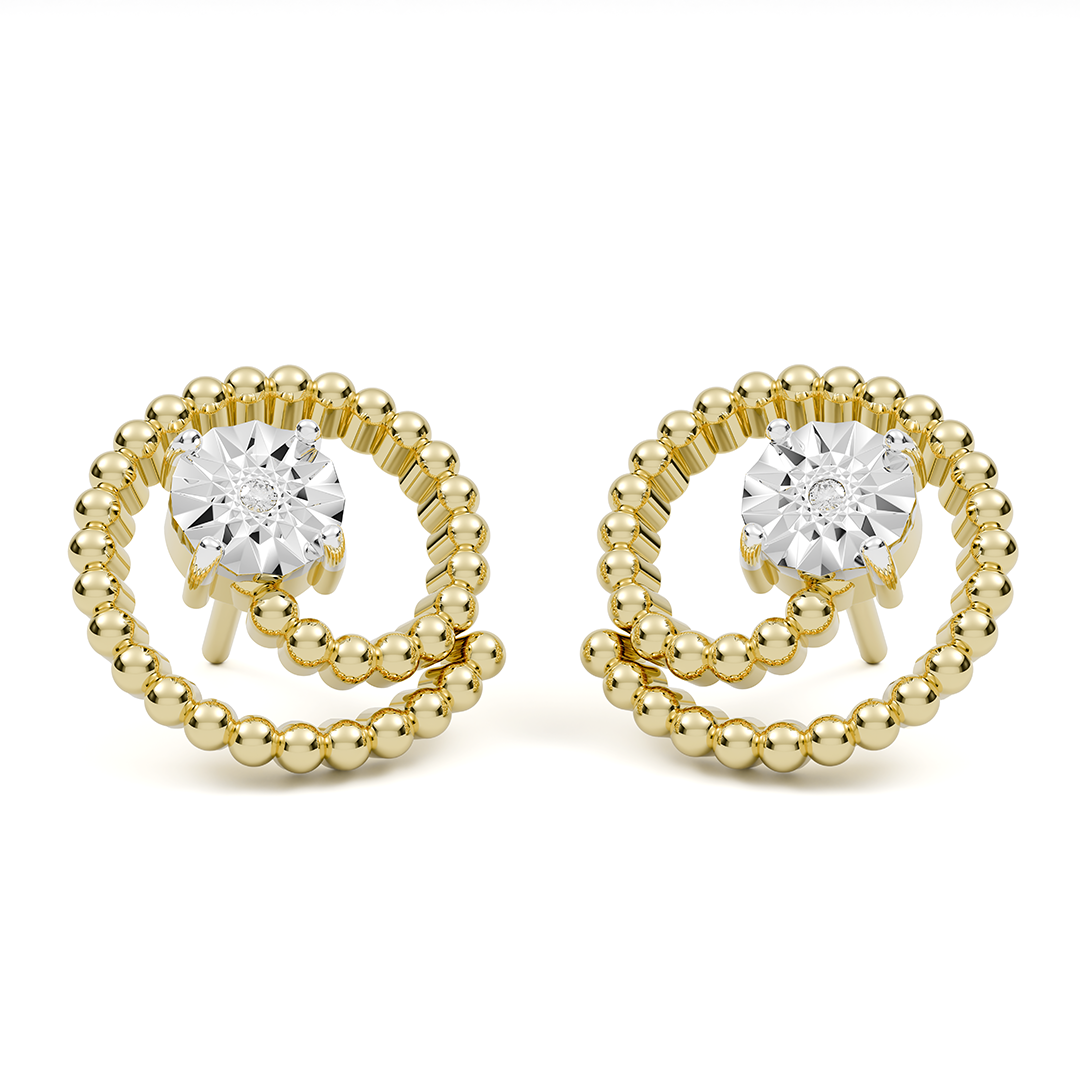 Open Circle Earrings