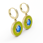 Load image into Gallery viewer, Rasberry earrings