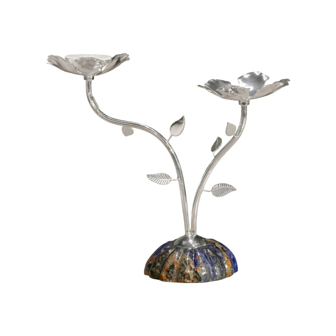 2 Flower Tea Lite Stems