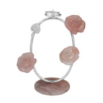 Load image into Gallery viewer, Flora Oval Rose Tea Light