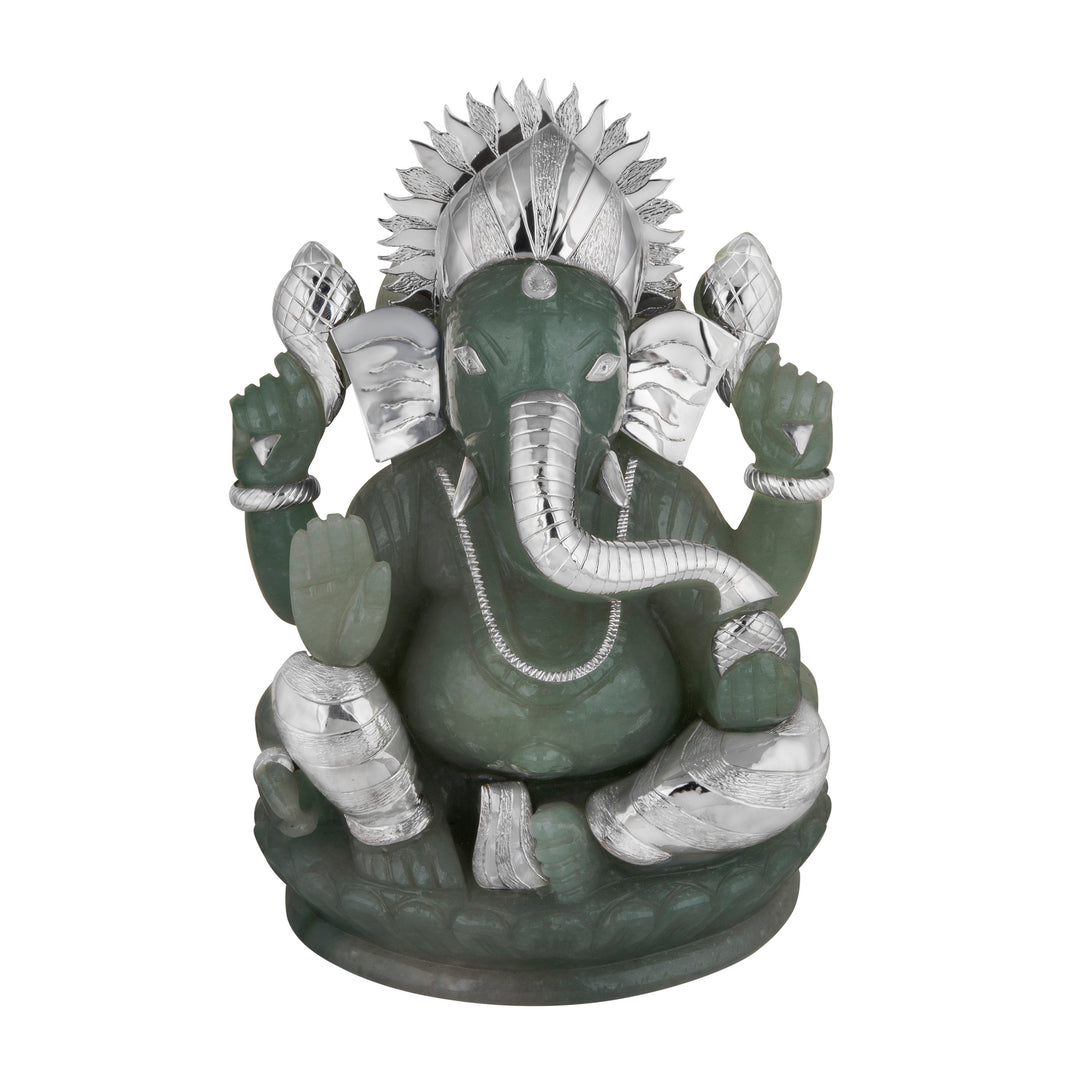 Dark Green (monotone) Lord Ganesha