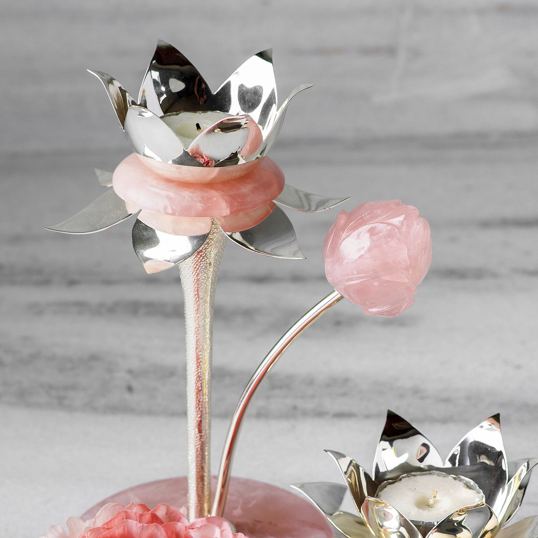 Liliy Lotus Tea light with Flower bud