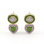 Load image into Gallery viewer, Sundops (green) Earring