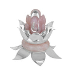 Load image into Gallery viewer, Rose quartz Vinayak Resting Upon A Lotus