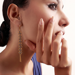 Load image into Gallery viewer, Iolite Wave Earrings
