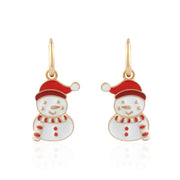 Snowman Earrings