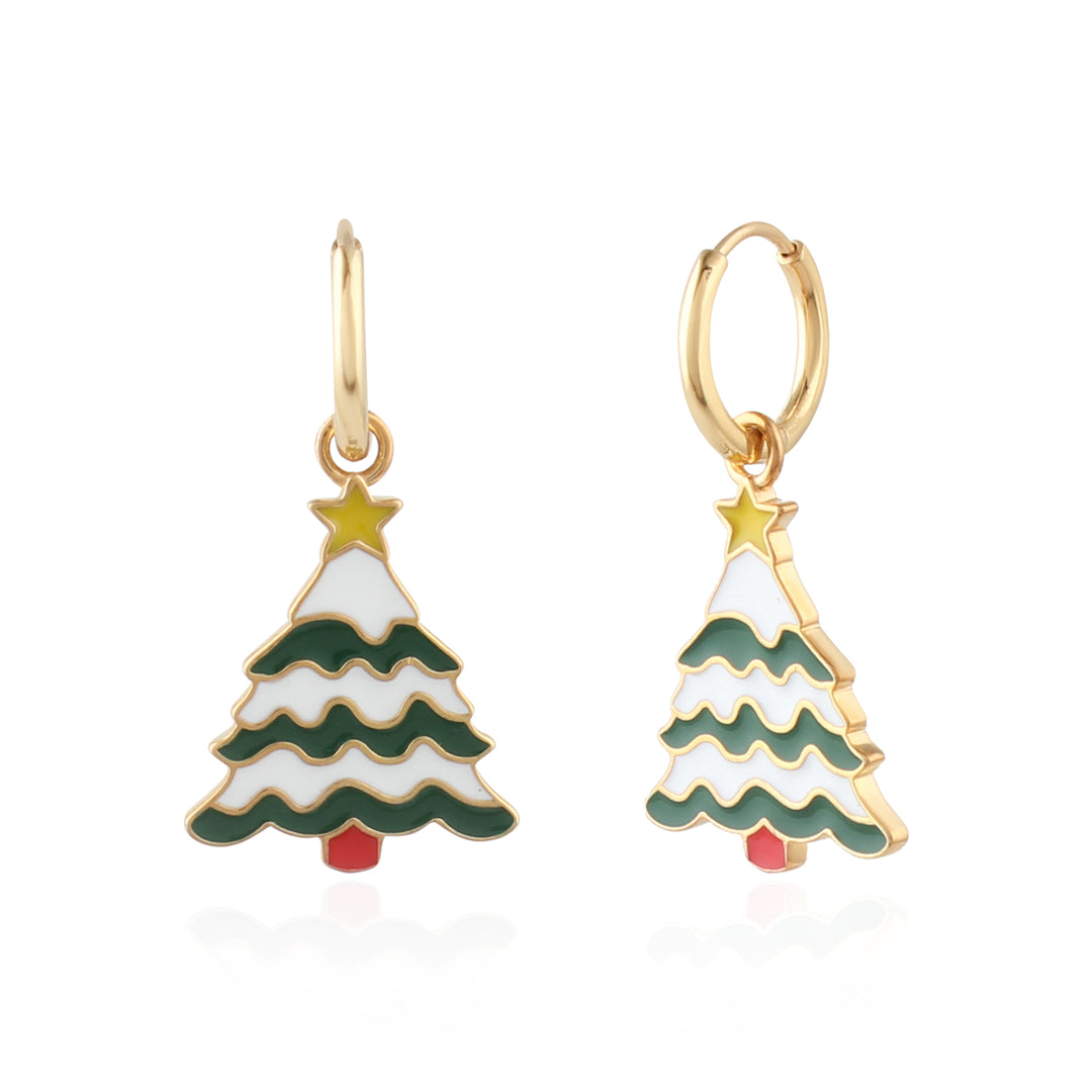 Christmas Tree Earrings