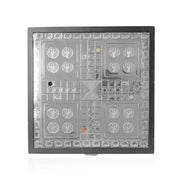 Silver Plated Elephant Ludo Bord