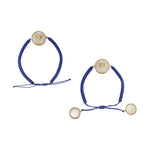 Load image into Gallery viewer, Elegant Mother of pearl Elephant Rakhi for a couple
