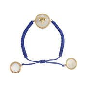 Lucky Elephant Mother of Pearl Rakhi lumba