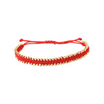 Load image into Gallery viewer, Gold-Plated Thread Rakhi
