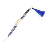 Load image into Gallery viewer, Blue Lapis Rakhi Lumba for Love &amp; Strength
