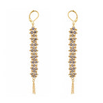 Load image into Gallery viewer, Iolite Wave Earrings