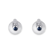 Crysler Blue Sapphire Pearl Cufflink