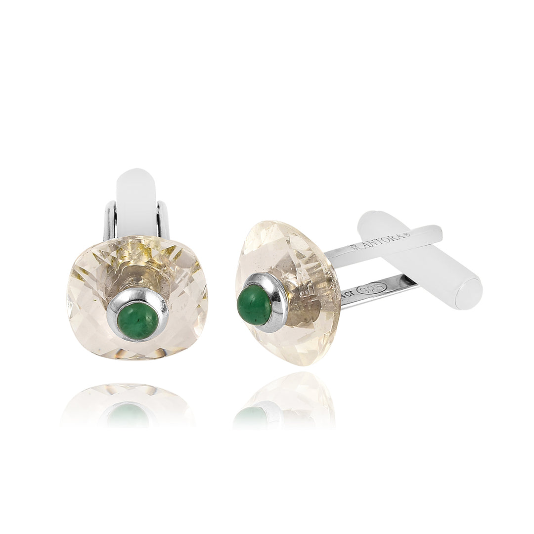 Jaipur Men Crystal Emerald Cuffling