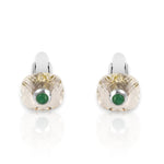 Load image into Gallery viewer, Jaipur Men Crystal Emerald Cuffling
