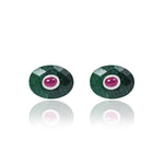 Load image into Gallery viewer, William Ruby Cufflink

