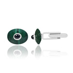 Load image into Gallery viewer, William Sapphire blue Cufflink
