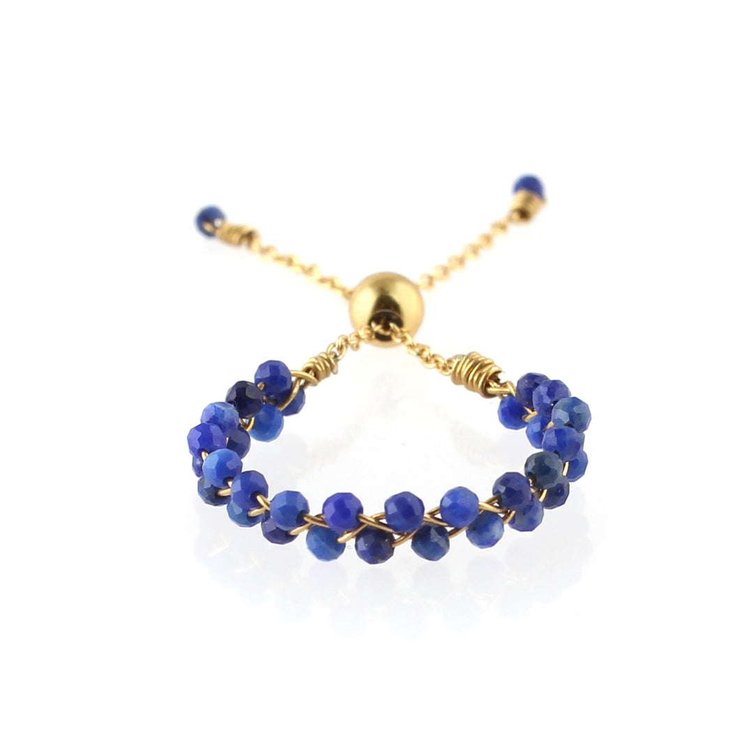 Healing- Lapis Lazuli free size Ring