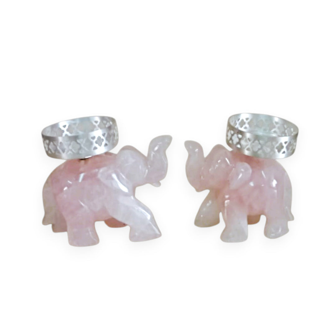 Elephant T-light Set of Two ❤️