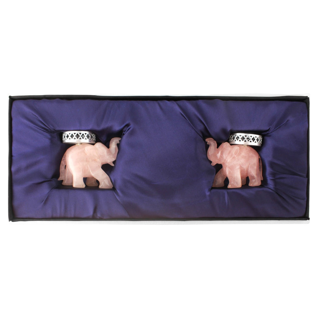 Elephant T-light Set of Two ❤️