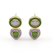 Sundops (green) Earring