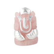 Pink Rose Quartz Vinayak