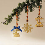 Load image into Gallery viewer, Snowflake silver plated Ornament